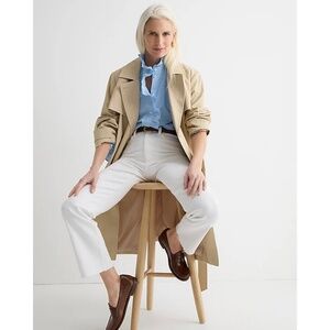 J. Crew Slim boyfriend jean in white